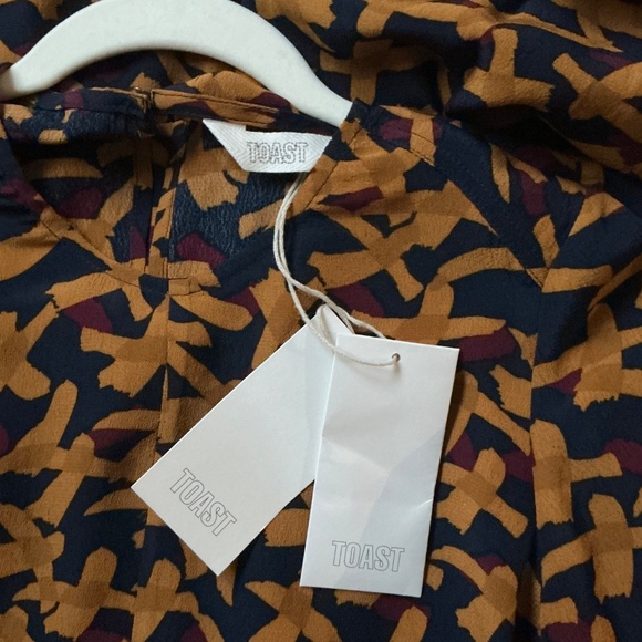 Make Offer:) NWT TOAST Washi Print Dress SZ 4 US/ SZ 8 UK - Picture 5 of 5